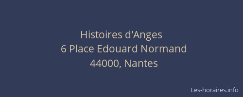 Histoires d'Anges