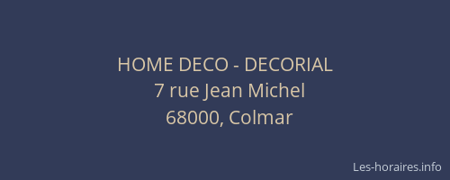 HOME DECO - DECORIAL