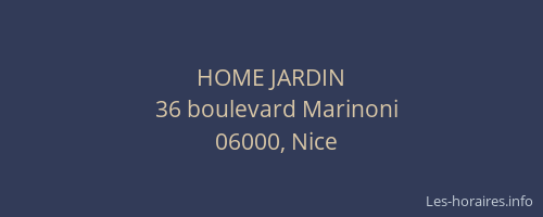 HOME JARDIN