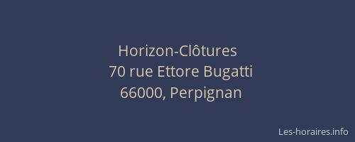 Horizon-Clôtures