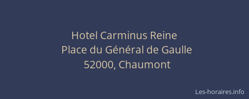 Hotel Carminus Reine
