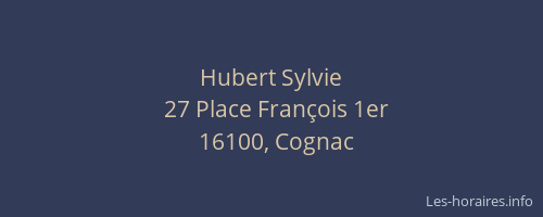 Hubert Sylvie