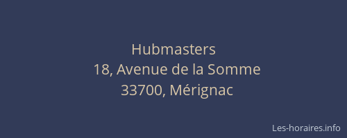 Hubmasters