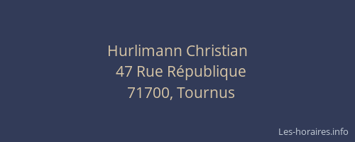Hurlimann Christian