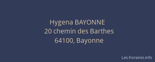 Hygena BAYONNE