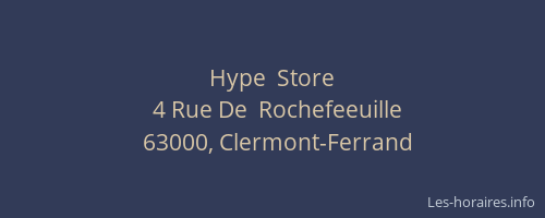 Hype  Store
