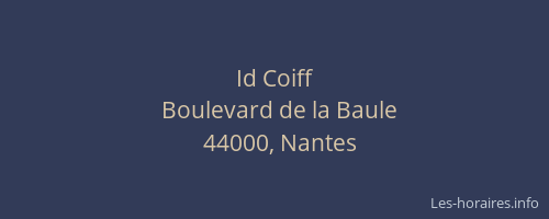 Id Coiff