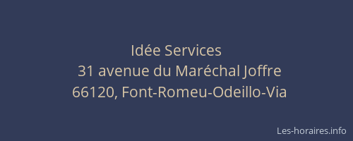 Idée Services