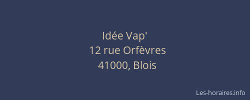 Idée Vap'