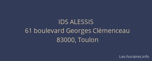 IDS ALESSIS