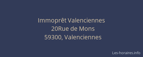 Immoprêt Valenciennes