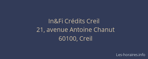 In&Fi Crédits Creil