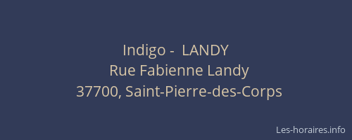 Indigo -  LANDY