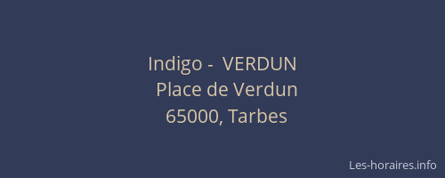Indigo -  VERDUN