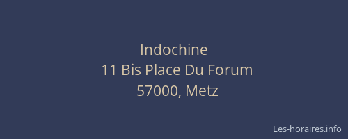 Indochine