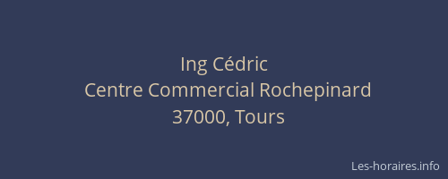 Ing Cédric