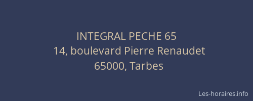 INTEGRAL PECHE 65