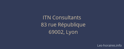 ITN Consultants