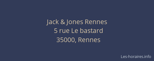 Jack & Jones Rennes