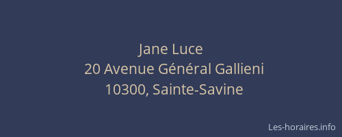 Jane Luce