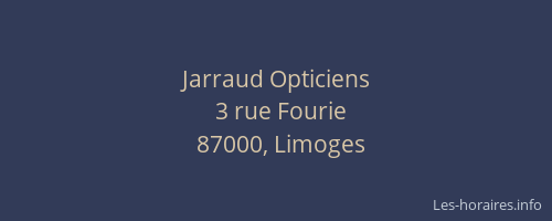 Jarraud Opticiens