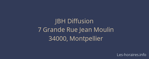 JBH Diffusion