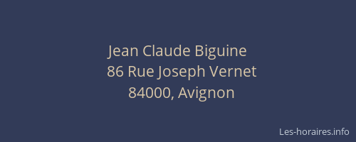 Jean Claude Biguine