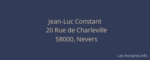 Jean-Luc Constant