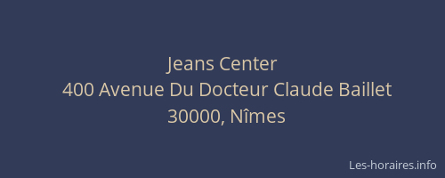 Jeans Center