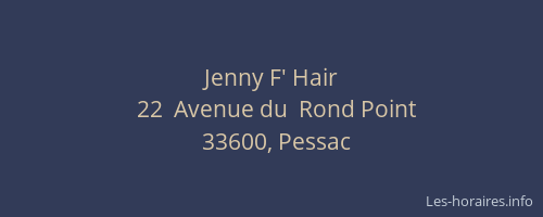 Jenny F' Hair
