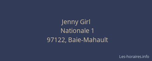 Jenny Girl