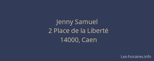 Jenny Samuel