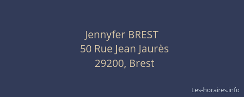 Jennyfer BREST