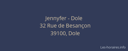 Jennyfer - Dole