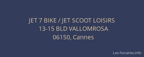 JET 7 BIKE / JET SCOOT LOISIRS