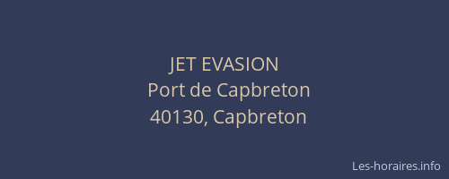 JET EVASION