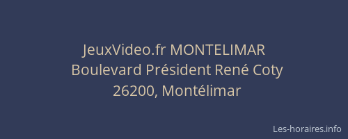 JeuxVideo.fr MONTELIMAR