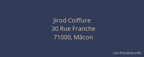 Jirod Coiffure