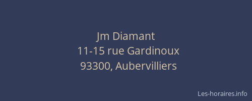 Jm Diamant