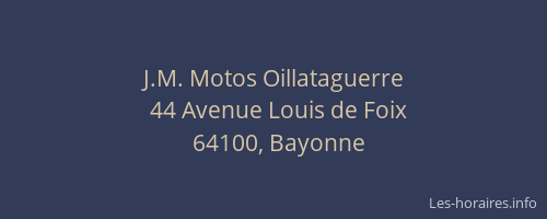 J.M. Motos Oillataguerre