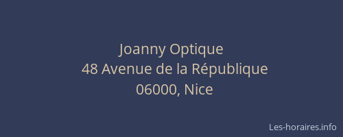 Joanny Optique