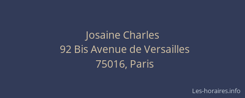 Josaine Charles