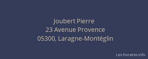 Joubert Pierre