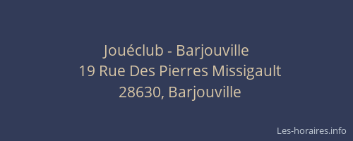 jouet club chartres barjouville