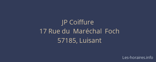 JP Coiffure
