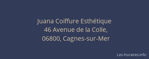 Juana Coiffure Esthétique