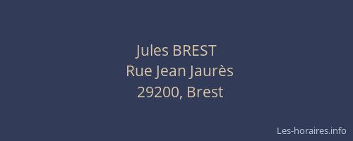 Jules BREST