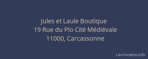 Jules et Laule Boutique