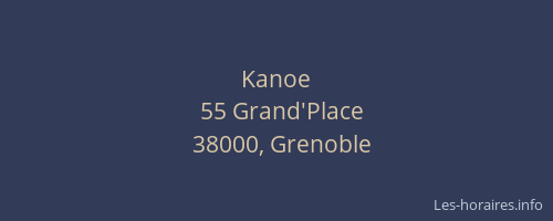 Kanoe