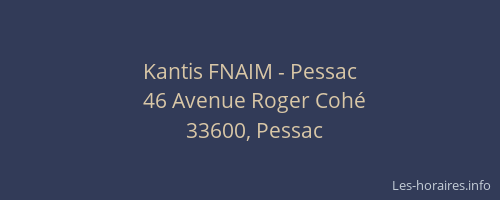 Kantis FNAIM - Pessac